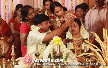Bipindas Divya Marriage photo Gallery